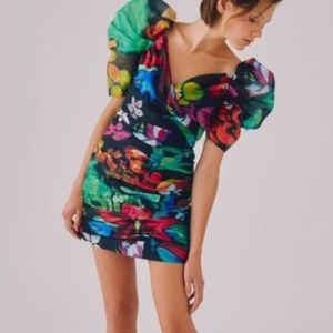 CMEO Collective Cool Off Mini Dress NWT